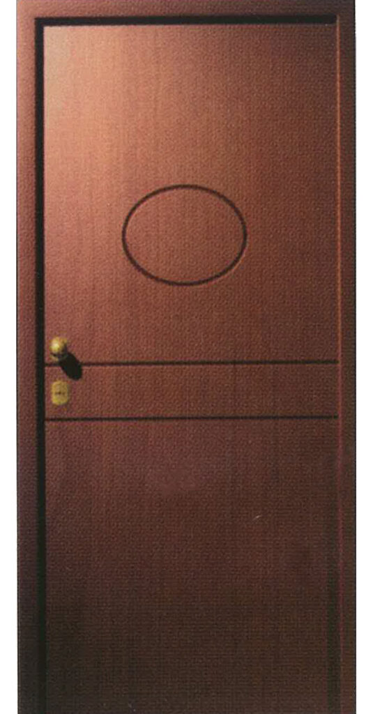 Παντογραφικό σχέδιο M807 πόρτας ασφαλείας της Claufen στη Βέροια.